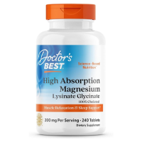 Doctor's Best High Absorption Magnesium Glycinate Lysinate